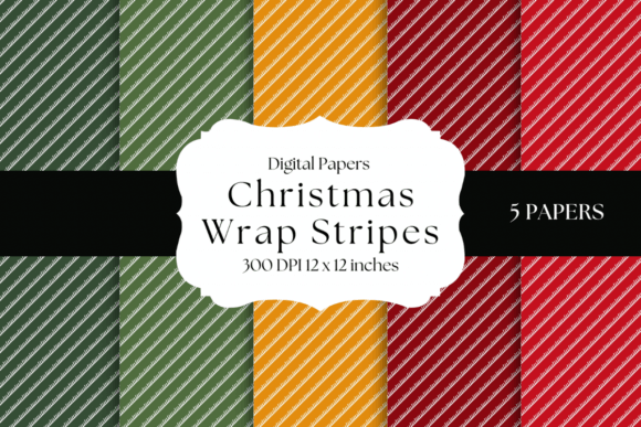 Christmas Wrap Stripes: A Practical Review of Festive Digital Assets