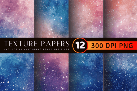 Ombre Glitter Celestial Texture Digital: Elevating Your Creative Projects