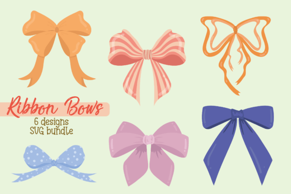 Ribbon Bows Bundle II: Elevate Your Creative Projects