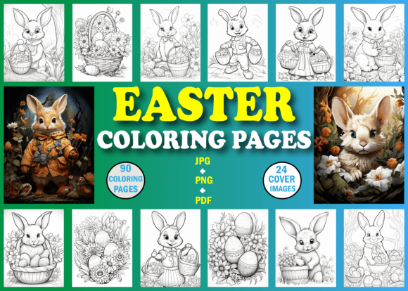The Art of Spring Creativity: Exploring the Value of 90 Happy Easter Coloring Pages