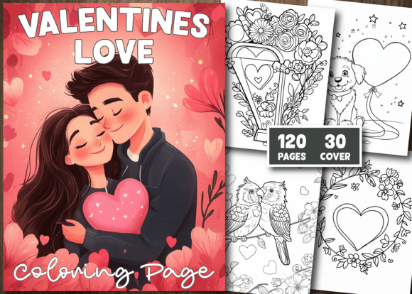 Valentine Coloring Pages: A Creative Resource for Relaxation and Design