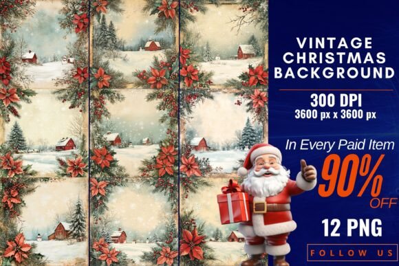 Vintage Christmas Backgrounds: A Comprehensive Evaluation