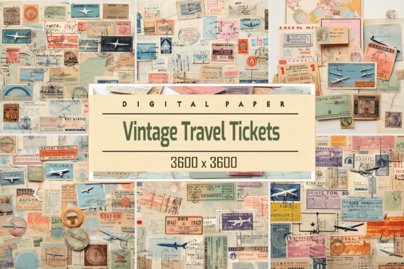 Vintage Travel Tickets